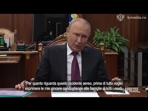 Putin commenta la morte di Prigozhin: &laquo;Dalla Wagner un contributo che non dimenticheremo mai&raquo;