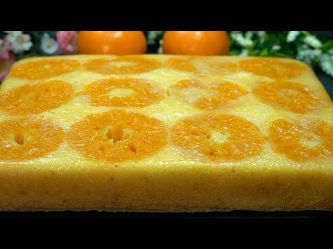 🎄🎂The most delicious cake for Christmas!!! Delicious recipe for the whole family. Mandarin cake.