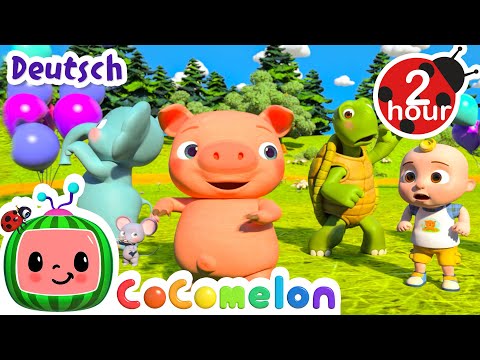 Das Stopptanzlied | CoComelon Deutsch | Cartoons und Kinderlieder