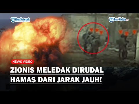 LANGSUNG KEOK! Geng Zionis Diledakkan Hamas saat Asyik Ngobrol, Tak Tahu Diintai Rudal dari Belakang