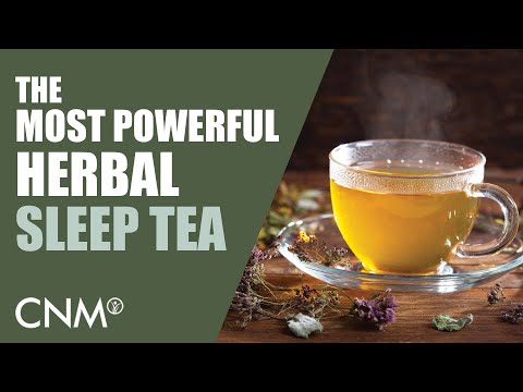 The Most POWERFUL Sleep Tea (Medical Herbalist Guide &amp; Recipe)