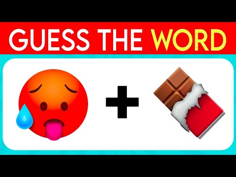 Can You Guess the WORD By The Emojis? 🤔💡| Guess The Emoji