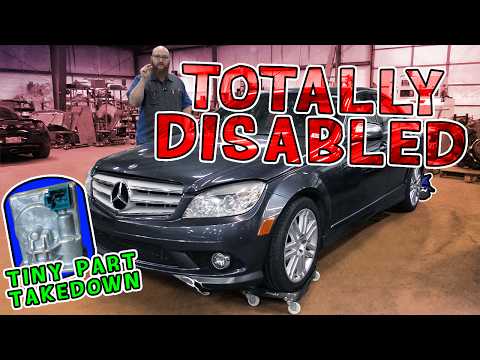 Tiny Part TOTALLY Disabled This Mercedes! AND it's a Common Problem!