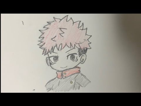 How To Draw Yuji Itadori  | Step By Step | Jujutsu Kaisen