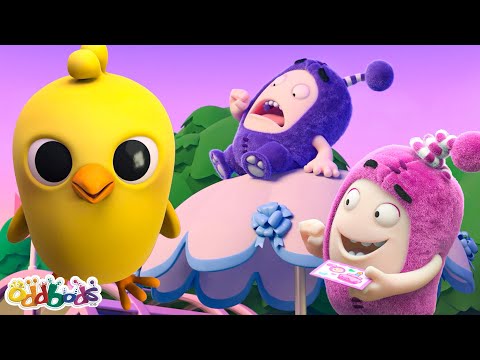 SCARY Chick THREATENS Town!! 🐤 | BEST OF NEWT 💗 | ODDBODS | Funny Cartoons for Kids