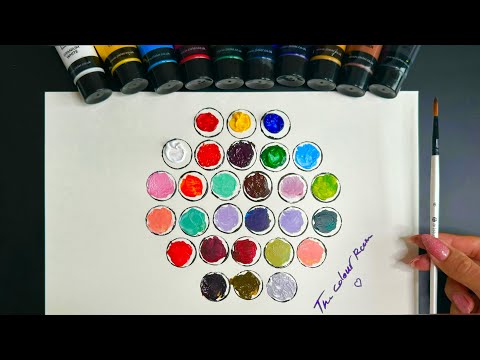 Creating 24 Different Colors with Just 3 Primary Colours! Colour Mixing