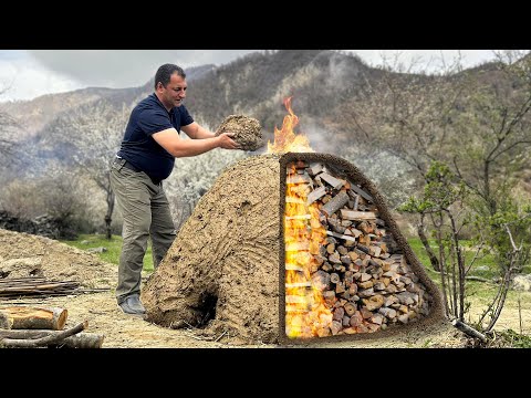 Chef Tawakkul Makes Coals With His Own Hands For Best Lamb Recipe! Life and Cooking in Wilderness