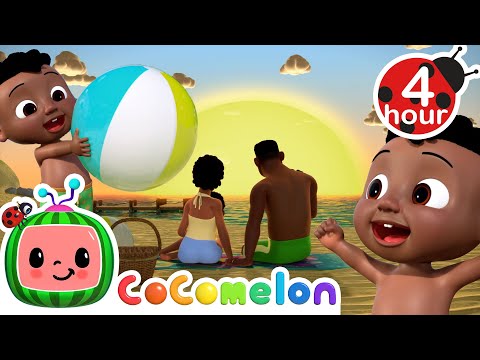 Summer Family Beach Play + More | CoComelon - Cody's Playtime | Songs for Kids &amp; Nursery Rhymes