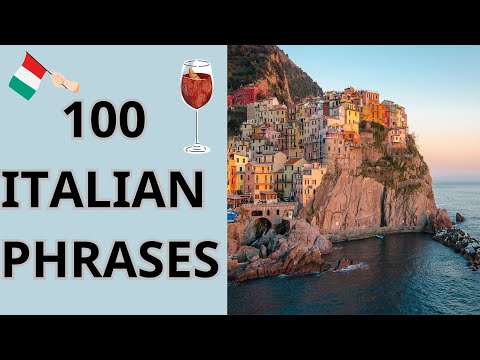 LET'S LEARN ITALIAN//100 ITALIAN PHRASES//SPEAK ITALIAN FLUENTLY//LEARN ITALIAN FAST!!!