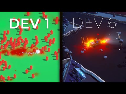 6 DEVS Make a GAME without COMMUNICATING! (HARDCORE edition)