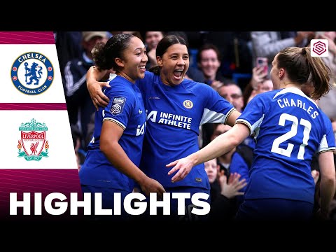 Chelsea vs Liverpool | Highlights | FA Women's Super League 18-11-2023