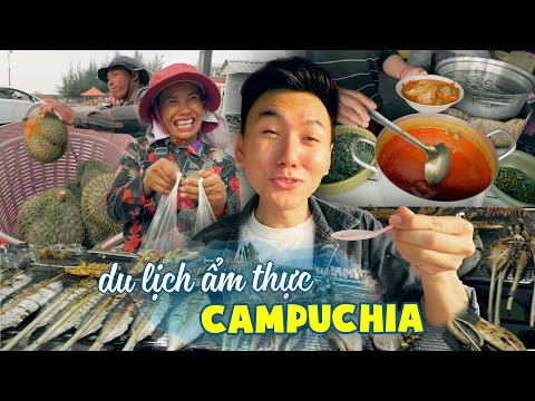 Campuchia Food Tour #1| Ngỡ ng&agrave;ng đặc sản v&agrave; cuộc sống miền qu&ecirc; Campuchia!