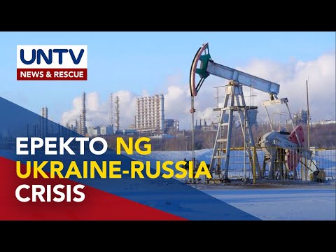 Oil, gas prices, tumataas bunsod ng pangambang lumala ang Ukraine-Russia crisis