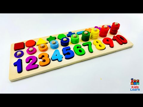 Counting &amp; Numbers Educational Videos for Toddlers | Preschool Learning Activity, Toy Learning