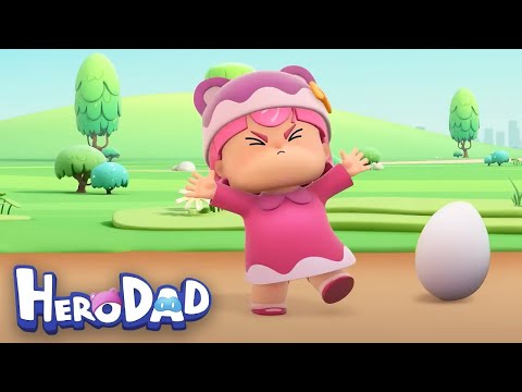 Mystery Egg! | Hero Dad | WildBrain Toons