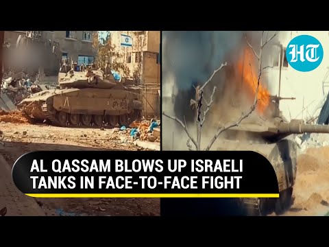 Israeli Soldiers Caught Unaware Get Hit By Hamas; Al Qassam Rips IDF Tanks Apart | Watch