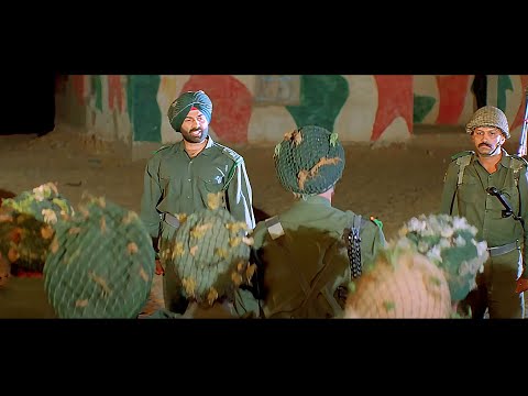 तुममे से किसी एक ने भी भागने की कोशिश की तो मैं गोली मार दूँगा : Sunny Deol Border Dialogue