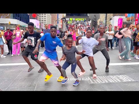 Ghetto Kids - Dance at Time Square New York