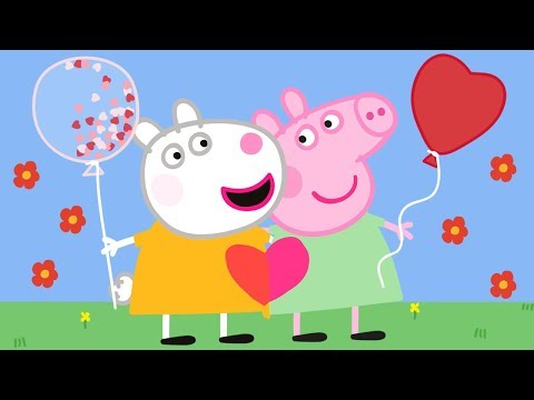 Love Friends - Peppa Pig and Suzy Sheep Valentine's Day Special| Family Kids Cartoon