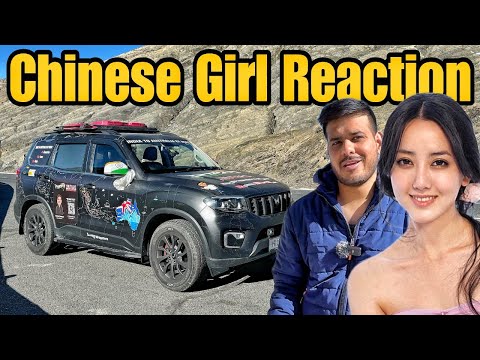 Chinese Girl Falls in Love With Scorpio-N 😍 |India To Australia By Road| 