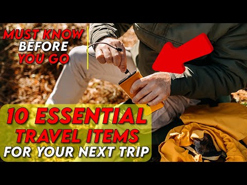 10 Essential Travel Items You Need for Your Next Trip | Travel Tips and Tricks