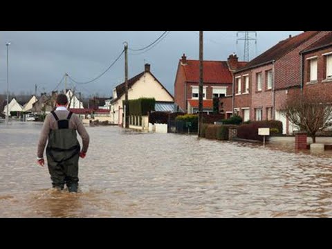 &quot;Si &ccedil;a monte, on ira &agrave; l'&eacute;tage&quot;, &agrave; Bourthes, des habitants refusent de quitter leur logement