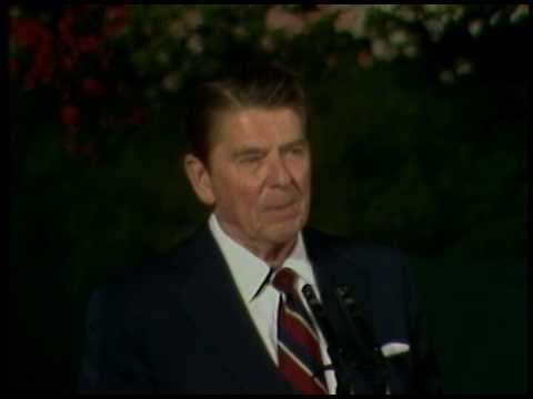 The Reagan&rsquo;s at the Main Exhibit Hall for the Official Banquet and Toast in China on April 30, 1984