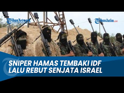 MAKIN MENGGILA! Sniper Hamas Tembaki Tentara IDF di Gaza lalu Rebut Senjata Israel