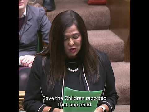 Yasmin Qureshi MP Speaks out for Ceasefire in Gaza | PMQs |House of Commons | 25 10 23 |