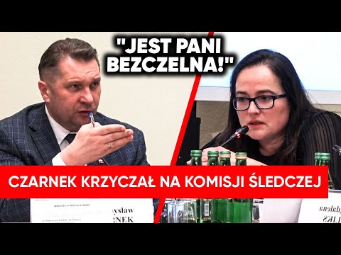 Czarnek grzmi na komisji. &quot;Pani jest bezczelna!&quot;. Krzyczał do Kucharskiej-Dziedzic