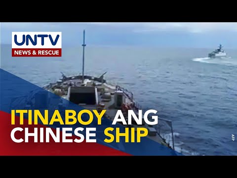 Barko ng Chinese Navy na pumasok sa Pag-asa Island territory, itinaboy ng PH Navy