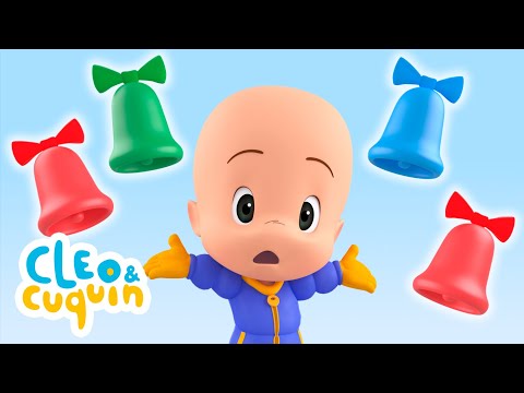 Colorful Christmas bells! 🎄🔔Learn colors with Cuquin's educational video