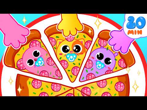 🍕Little Pizza for Kids | Funny Songs For Baby &amp; Nursery Rhymes by Toddler Zoo