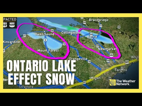 Ongoing Lake-Effect Snow Poses Slippery Threat on Ontario Roads