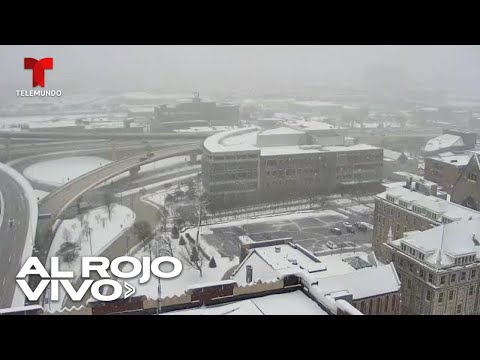 EN VIVO: Cicl&oacute;n bomba pone en alerta de fr&iacute;o polar a millones de personas | Al Rojo Vivo