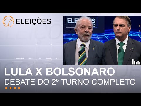 Election 2022 Brazil: Lula and Bolsonaro on TV presidential debate | Live (16/10/2022)