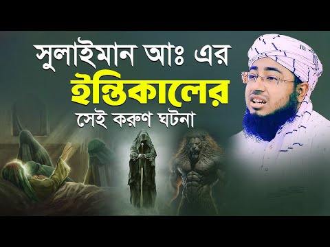 সুলাইমান আঃ এর ইন্তিকালের সেই করুণ ঘটনা | মুফতি জহিরুল ইসলাম ফরিদী