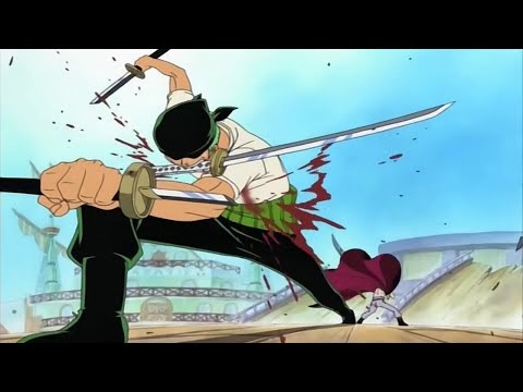 Zoro defeats Mihawk (Zoro vs Mihawk rematch)