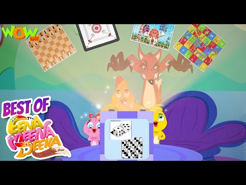 Board Game में Foxie &amp; Chicken के बीच हुई Fight| Cartoon For Kids | Best of Eena Meena Deeka | 