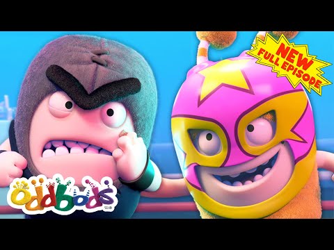 Slick's Wrestling Challenge | Oddbods New FULL EPISODE