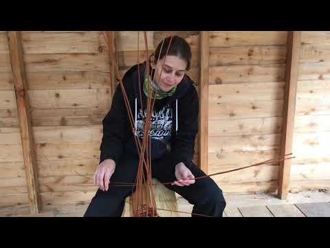 How to make a Willow bird feeder/ Our Wild Coast Youth trainee-ship 2020