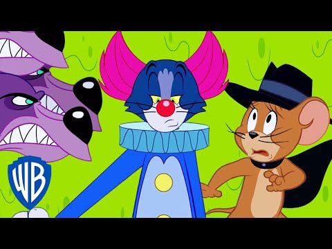 Tom &amp; Jerry | Let the Spooky Season Begin! 🤡👻🎃 | Cartoon Compilation | WB Kids