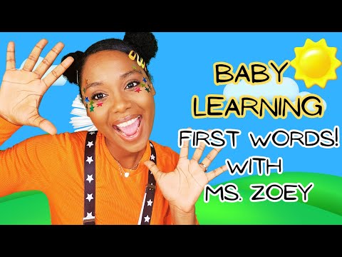 Baby's First Words with Ms.Zoey- Speech Therapy for baby's