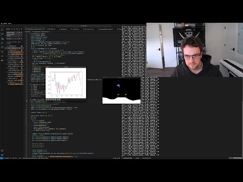 George Hotz | Programming | Decision Transformer Reinforcement Learning (RL) | LunarLander | Part 1