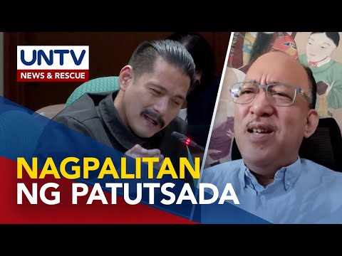 Sen. Padilla at ex-pres&amp;rsquo;l adviser Llamas, nagpatutsadahan kaugnay ng isyu sa West PH Sea dispute