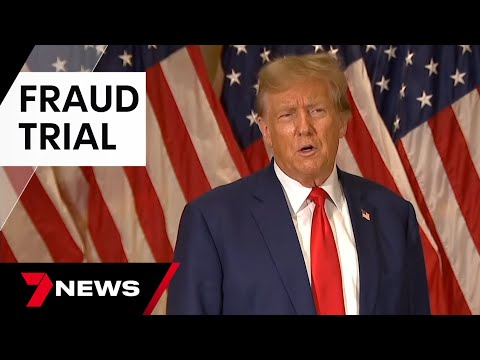 Donald Trump faces final day of civil fraud trial in New York | 7 News Australia