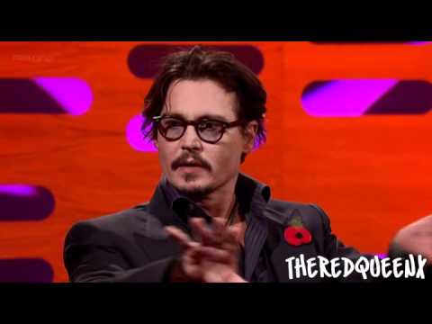 Johnny Depp &amp; Ricky Gervais on the Graham Norton show [1/3]