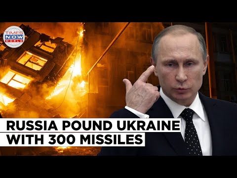 Russia-Ukraine News | Putin's Response: Russia Strikes Kyiv with 300 Missiles and 200 Drones