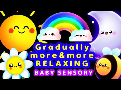 Baby Sensory - Bedtime calming video - Infant visual Stimulation