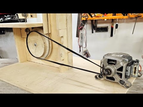 Amazing Powerful Tool From Washing Machine Motor And Plywood